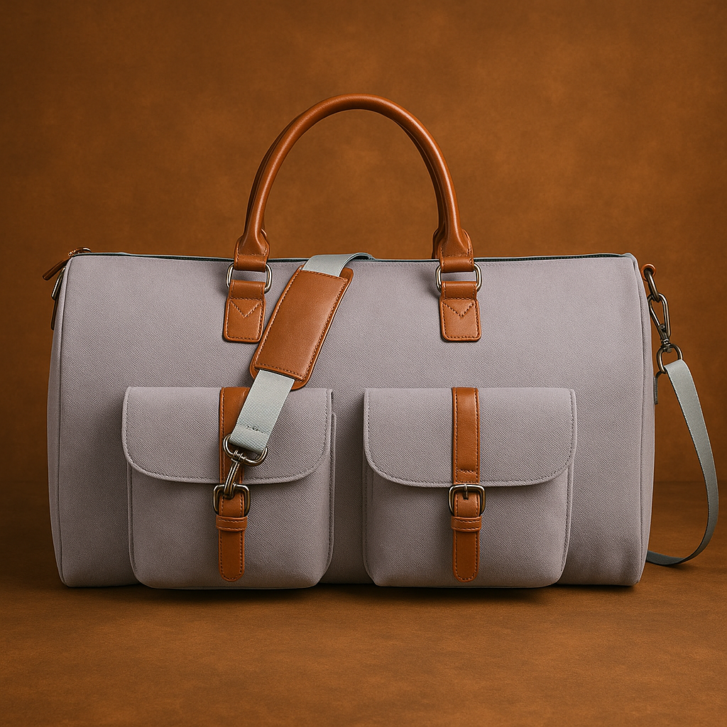 TripMate – Convertible Leather Travel Garment Bag
