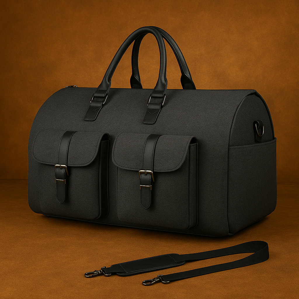 TripMate – Convertible Leather Travel Garment Bag