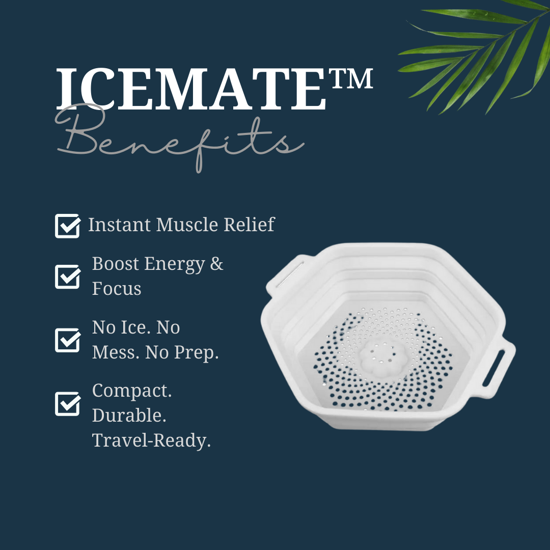 Icemate™ Hydrotherapy Ice Shower Basket with Strap