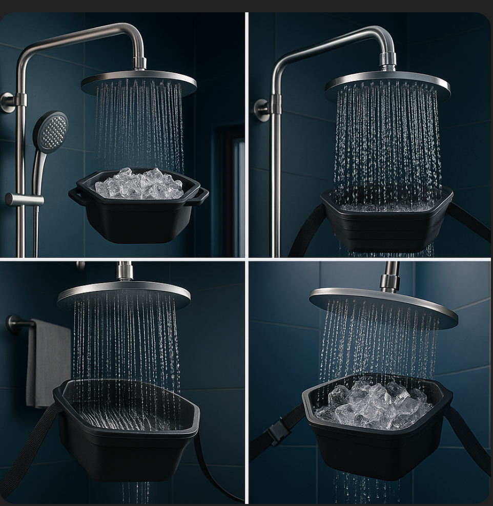 Icemate™ Hydrotherapy Ice Shower Basket with Strap