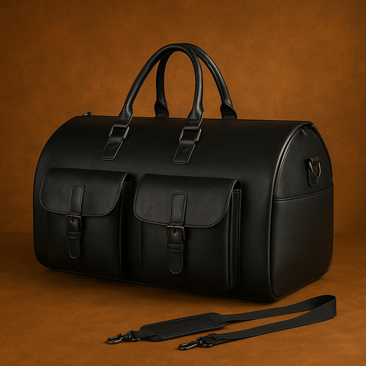 TripMate – Convertible Leather Travel Garment Bag