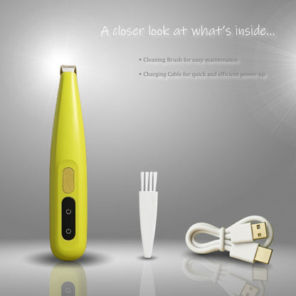 PurrfectTrim™ LED Pet Trimmer – Precision Grooming Made Easy